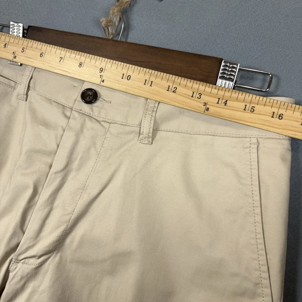 J Crew Portsider Shorts Mens 32 Khaki Oarsmen Stretch Pockets‎ 9